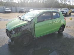 Mitsubishi Mirage DE salvage cars for sale: 2015 Mitsubishi Mirage DE