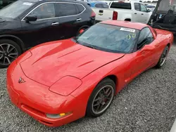 Salvage cars for sale at Riverview, FL auction: 2004 Chevrolet Corvette