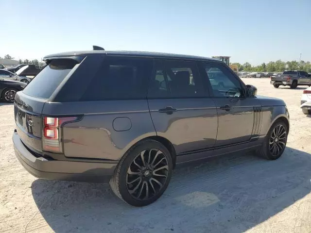 2017 Land Rover Range Rover Supercharged