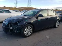 Salvage cars for sale at Littleton, CO auction: 2014 Chevrolet Cruze LS