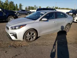 Salvage cars for sale at Portland, OR auction: 2021 KIA Forte FE