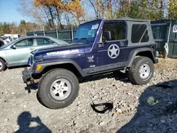 Jeep Vehiculos salvage en venta: 1998 Jeep Wrangler / TJ Sport