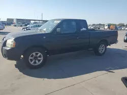 Salvage cars for sale at Grand Prairie, TX auction: 2003 Nissan Frontier King Cab XE