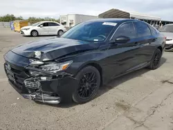 Salvage cars for sale at Fresno, CA auction: 2018 Honda Accord LX