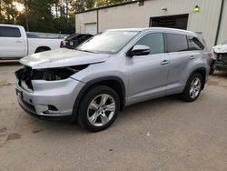 Toyota Vehiculos salvage en venta: 2015 Toyota Highlander Limited