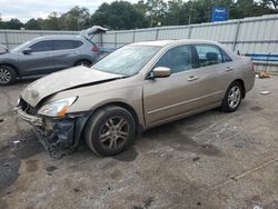 Honda salvage cars for sale: 2007 Honda Accord EX