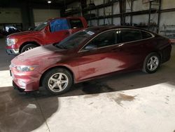 Chevrolet salvage cars for sale: 2016 Chevrolet Malibu LS