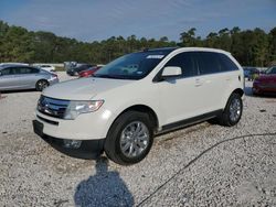 Salvage cars for sale at Houston, TX auction: 2009 Ford Edge Limited