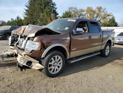 Ford salvage cars for sale: 2012 Ford F150 Supercrew