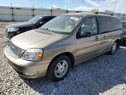 Salvage cars for sale at Cahokia Heights, IL auction: 2006 Ford Freestar SEL