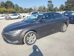 Salvage cars for sale at Hampton, VA auction: 2016 Chrysler 200 Limited