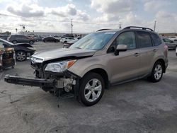 Subaru salvage cars for sale: 2016 Subaru Forester 2.5I Premium