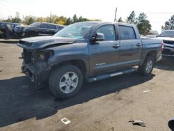 Salvage cars for sale at Denver, CO auction: 2016 Toyota Tundra Crewmax SR5