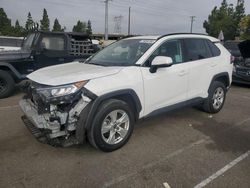 Salvage cars for sale at Rancho Cucamonga, CA auction: 2021 Toyota Rav4 XLE