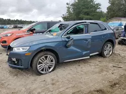 Salvage cars for sale at Seaford, DE auction: 2018 Audi Q5 Premium Plus