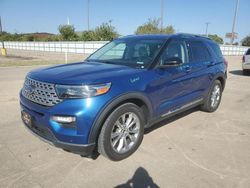 Ford salvage cars for sale: 2021 Ford Explorer Limited