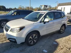 Salvage cars for sale at Augusta, GA auction: 2017 Subaru Forester 2.5I Limited