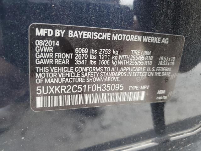 2015 BMW X5 SDRIVE35I