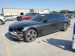 Salvage cars for sale at Wilmer, TX auction: 2016 BMW 750 XI