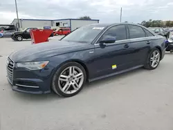 Flood-damaged cars for sale at auction: 2016 Audi A6 Prestige