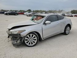 Salvage cars for sale from Copart San Antonio, TX: 2008 Honda Accord EXL