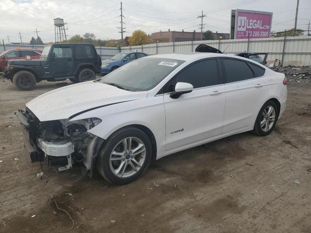 2018 Ford Fusion SE Hybrid