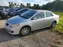 Salvage cars for sale at Riverview, FL auction: 2009 Toyota Corolla Base