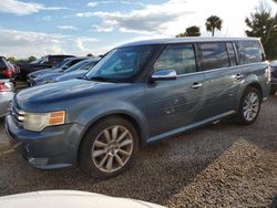 Salvage cars for sale at Riverview, FL auction: 2010 Ford Flex Limited