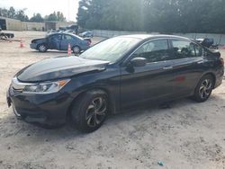 Salvage cars for sale at Knightdale, NC auction: 2017 Honda Accord LX