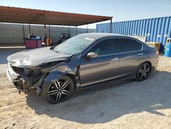 Vehiculos salvage en venta de Copart Andrews, TX: 2016 Honda Accord Sport