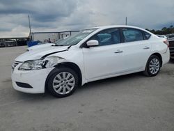 Salvage cars for sale at Orlando, FL auction: 2015 Nissan Sentra S