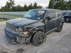 Jeep Vehiculos salvage en venta: 2016 Jeep Renegade Sport