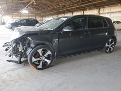 Salvage cars for sale at auction: 2016 Volkswagen GTI S/SE