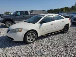 Salvage cars for sale at Wayland, MI auction: 2007 Pontiac G6 Base