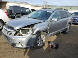 Salvage cars for sale at New Britain, CT auction: 2011 Subaru Outback 2.5I Premium