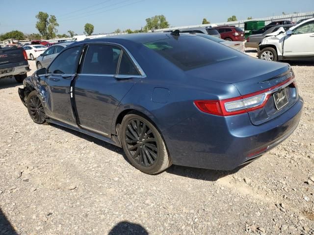 2018 Lincoln Continental Select