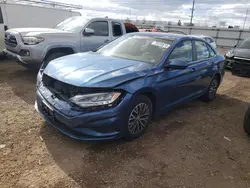 Salvage cars for sale at Elgin, IL auction: 2019 Volkswagen Jetta S