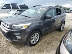 Flood-damaged cars for sale at auction: 2017 Ford Escape SE