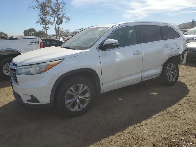 2015 Toyota Highlander XLE