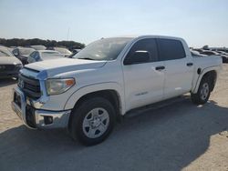 Salvage cars for sale at Grand Prairie, TX auction: 2014 Toyota Tundra Crewmax SR5