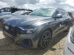 Audi salvage cars for sale: 2021 Audi Q8 Prestige S-Line