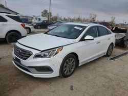 Salvage cars for sale at Pekin, IL auction: 2017 Hyundai Sonata Sport