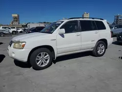 Carros híbridos a la venta en subasta: 2007 Toyota Highlander Hybrid