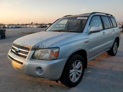 Toyota Highlander salvage cars for sale: 2006 Toyota Highlander Hybrid