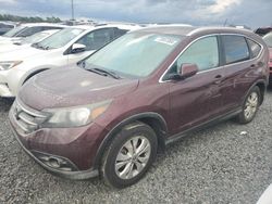 Salvage cars for sale at Riverview, FL auction: 2013 Honda CR-V EXL