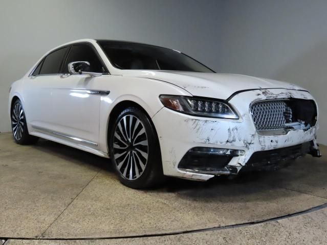 2019 Lincoln Continental Black Label