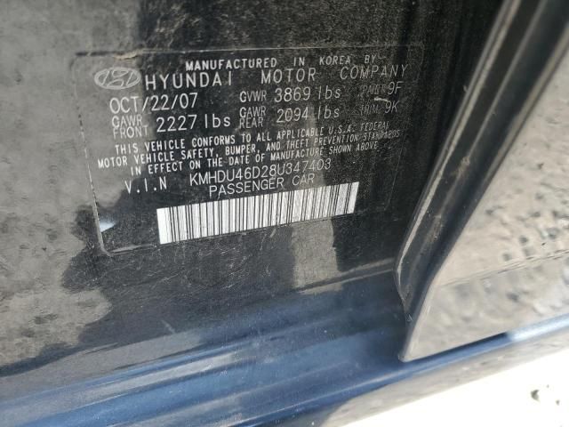 2008 Hyundai Elantra GLS