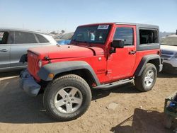 Salvage cars for sale from Copart Brighton, CO: 2017 Jeep Wrangler Sport