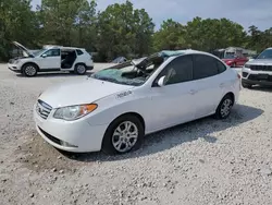 Hyundai salvage cars for sale: 2010 Hyundai Elantra Blue