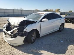 Salvage cars for sale at Kansas City, KS auction: 2013 Hyundai Sonata GLS